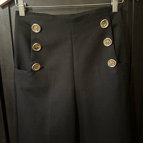 ZARA High-Waisted Wide Leg Pants – Size Small - Picture 6 of 8